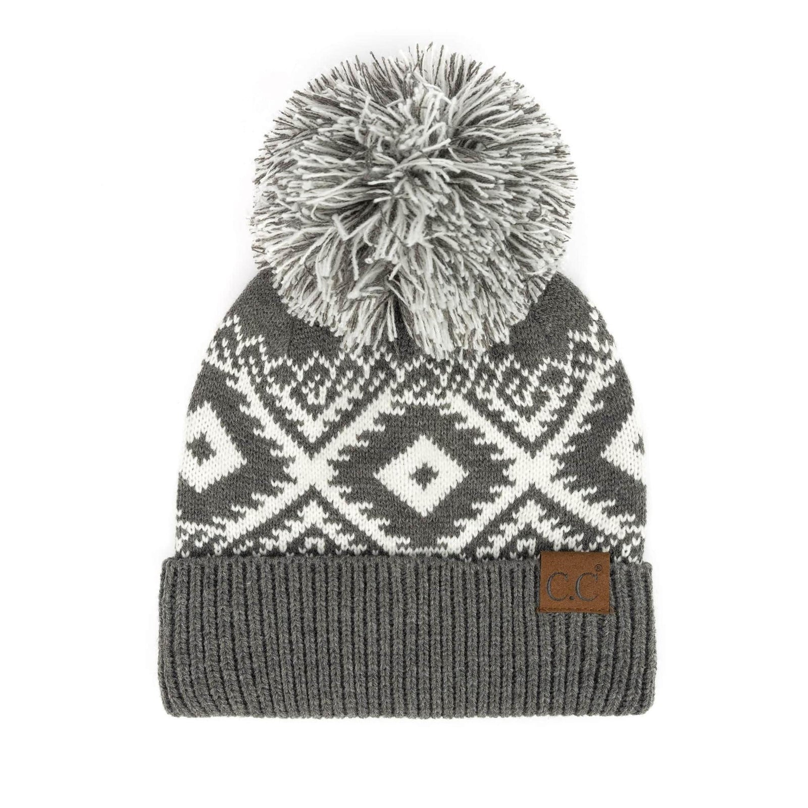 CC Western Print Beanie - Truly Contagious