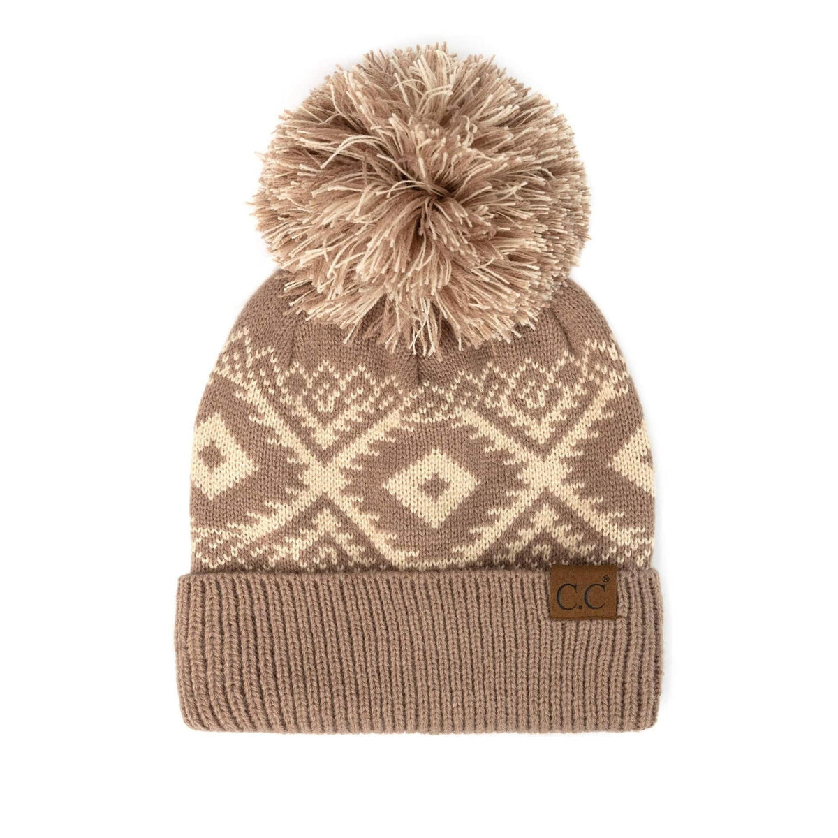CC Western Print Beanie - Truly Contagious