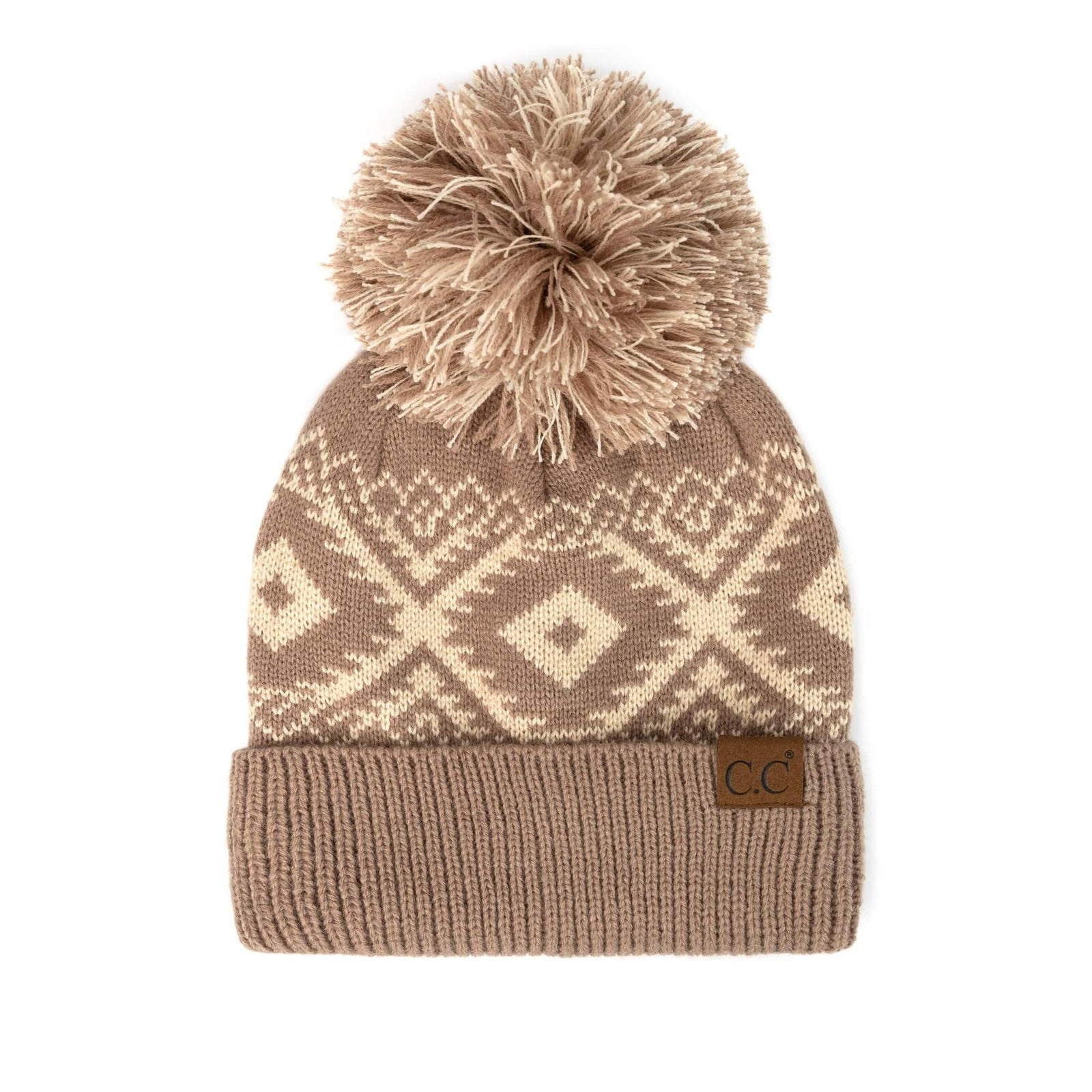 CC Western Print Beanie - Truly Contagious