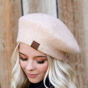 CC Wool All - Weather Adjustable Kids Toddler to Adult Berets - Truly Contagious