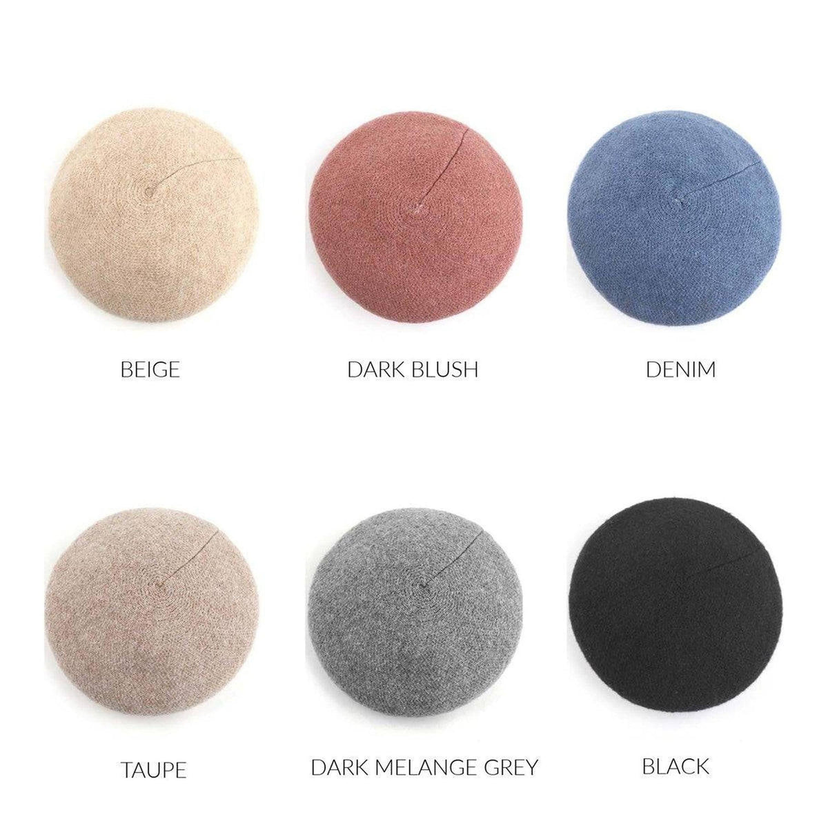 CC Wool All - Weather Adjustable Kids Toddler to Adult Berets - Truly Contagious