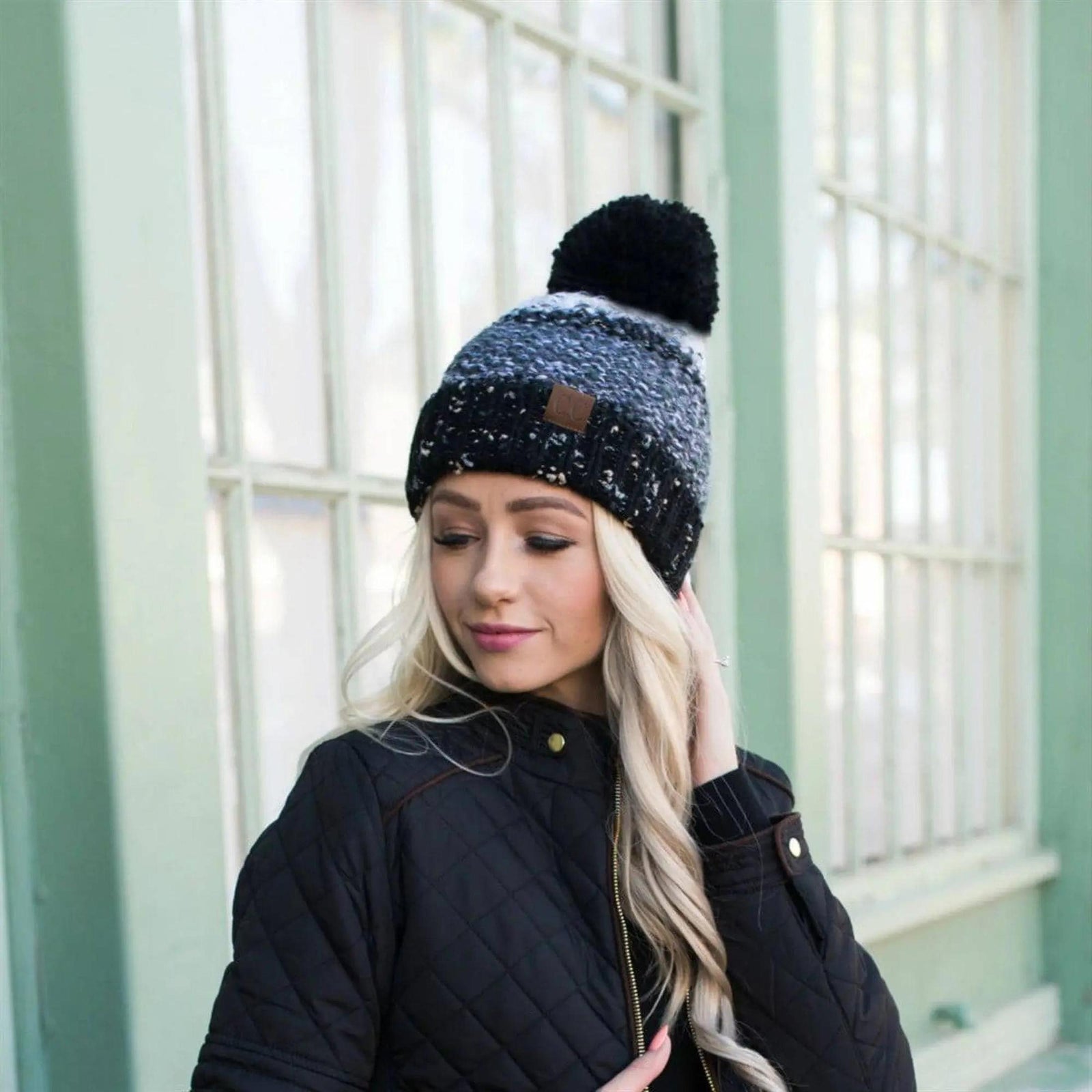 CC Yarn Pom Detailed Beanie - Truly Contagious