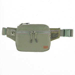 CC Zipper Cross - Body Bag | Sling Pack | Fanny Pack - Truly Contagious
