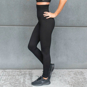 Compression Tummy Control Leggings | Fleece Lined (Yelete) - Truly Contagious