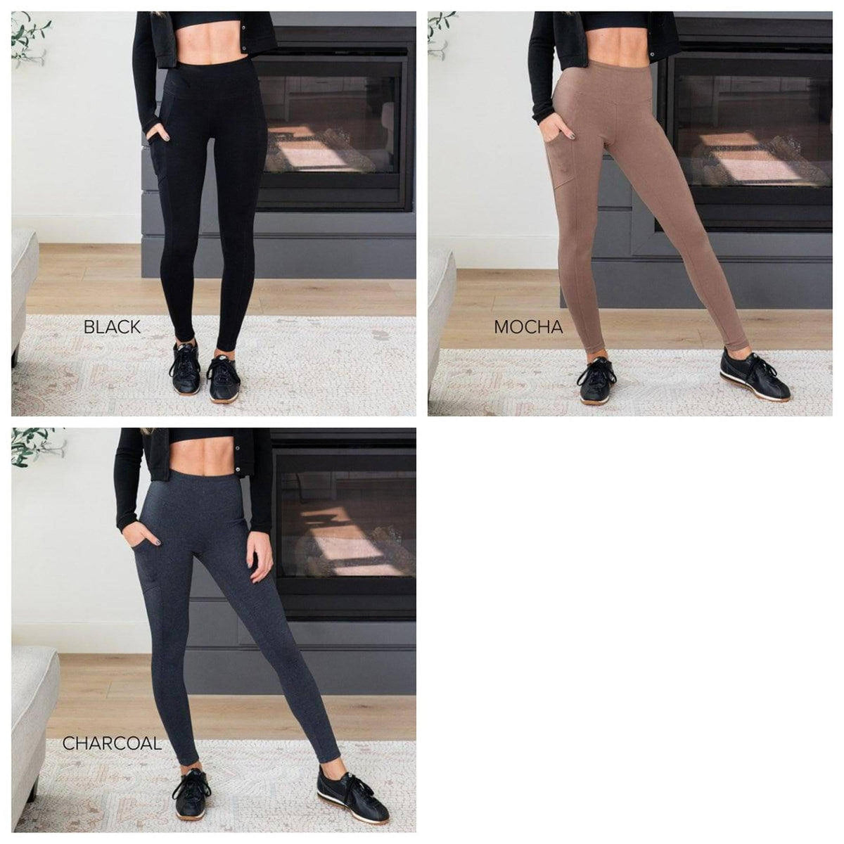 Everyday Pocket Leggings (Zenana) - Truly Contagious
