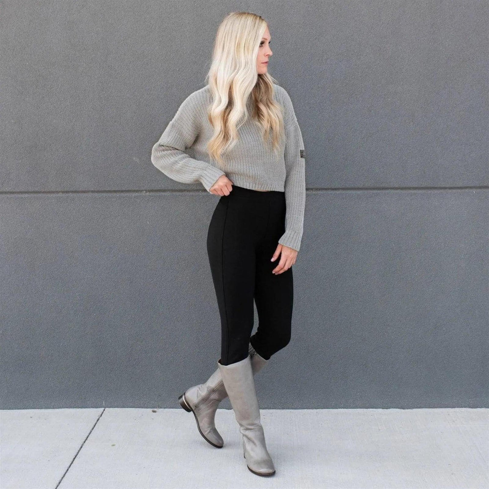 High Rise Ponte Pant (New Mix) - Truly Contagious