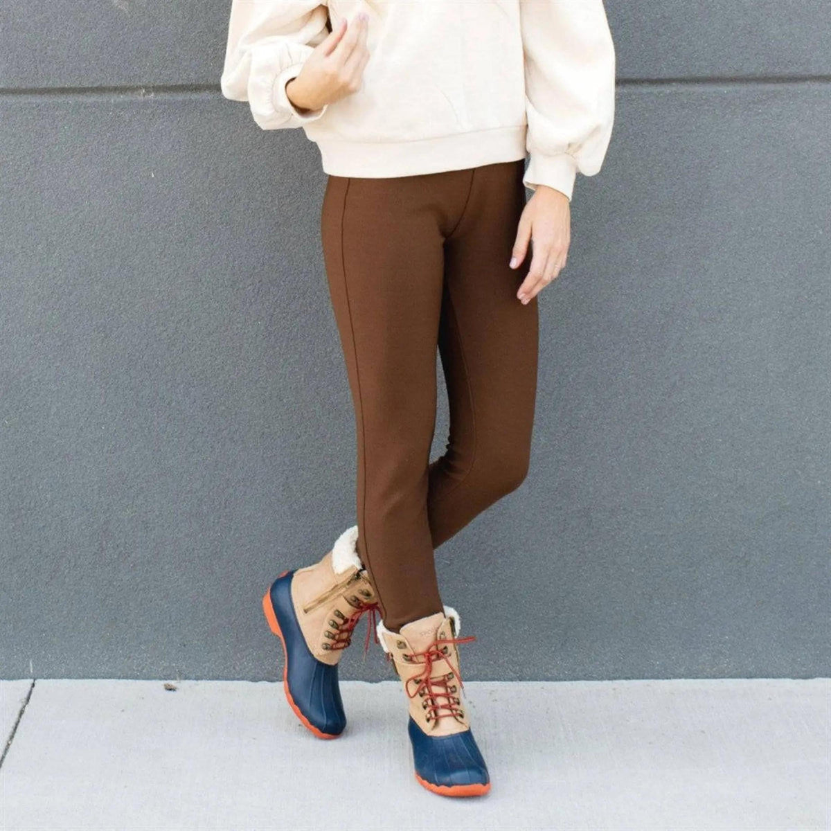 High Rise Ponte Pant (New Mix) - Truly Contagious