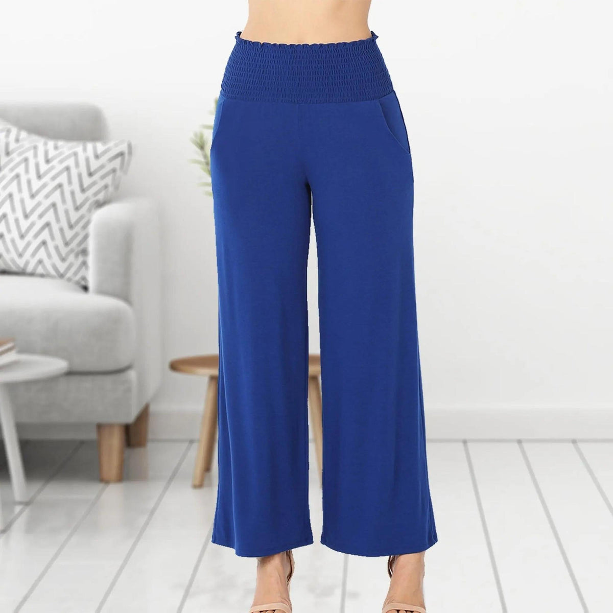 Lounge Pant w/ Smocked Waist - Truly Contagious