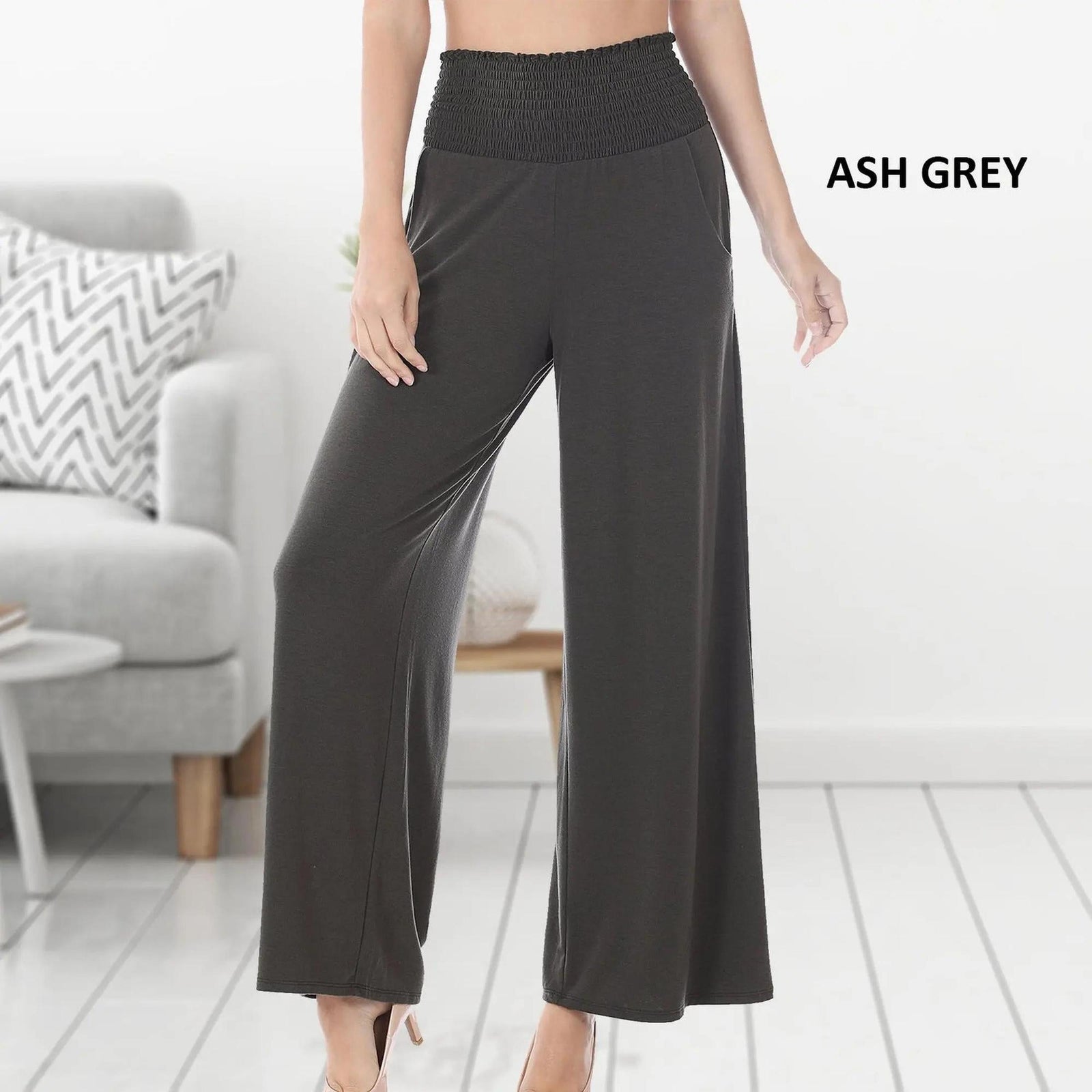 Lounge Pant w/ Smocked Waist - Truly Contagious