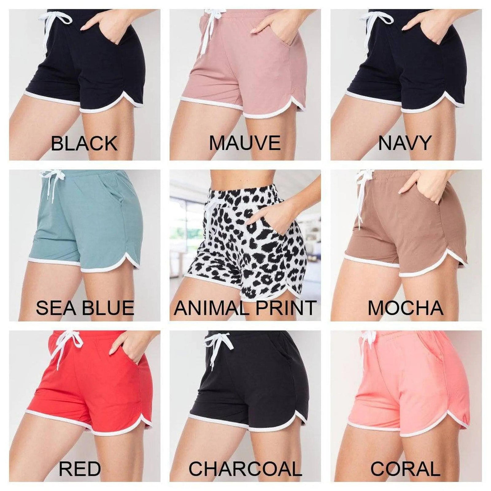 Luxury So Soft Draw String Shorts - Truly Contagious