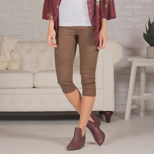 Moto Capri Jeggings | 4 Sizes - Truly Contagious