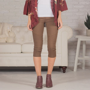 Moto Capri Jeggings | 4 Sizes - Truly Contagious