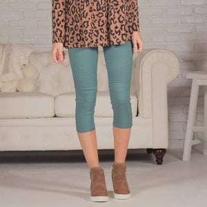Moto Capri Jeggings | 4 Sizes - Truly Contagious
