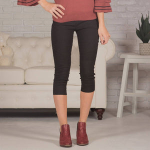Moto Capri Jeggings | 4 Sizes - Truly Contagious