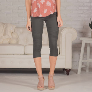 Moto Capri Jeggings | 4 Sizes - Truly Contagious