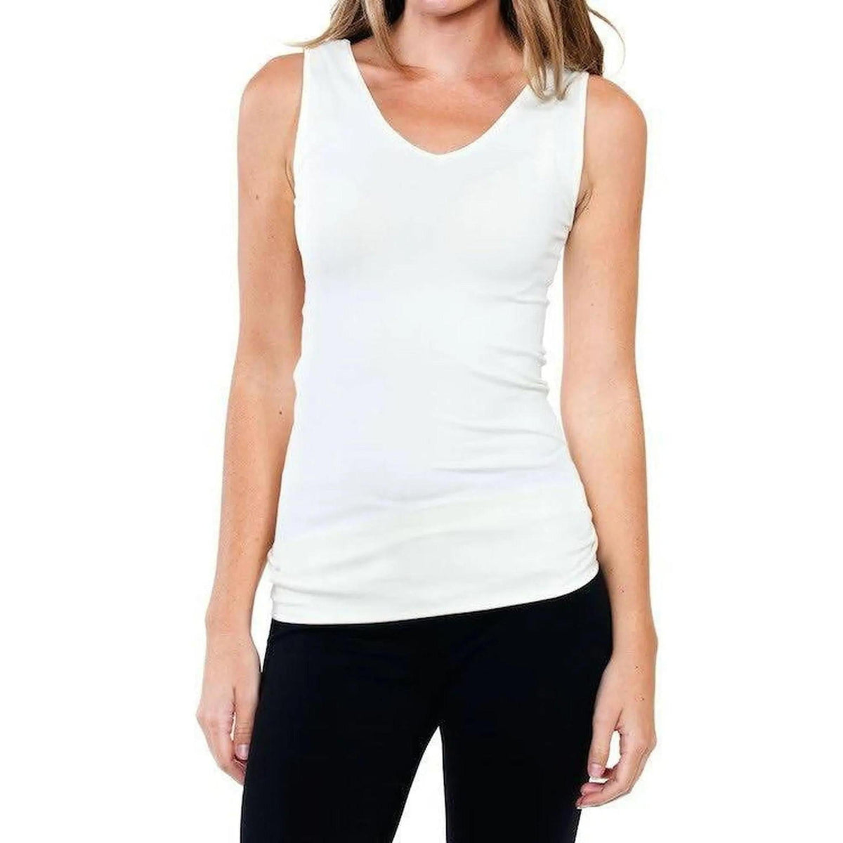 Reversible V - Neck & Crew In One Tanks - Truly Contagious