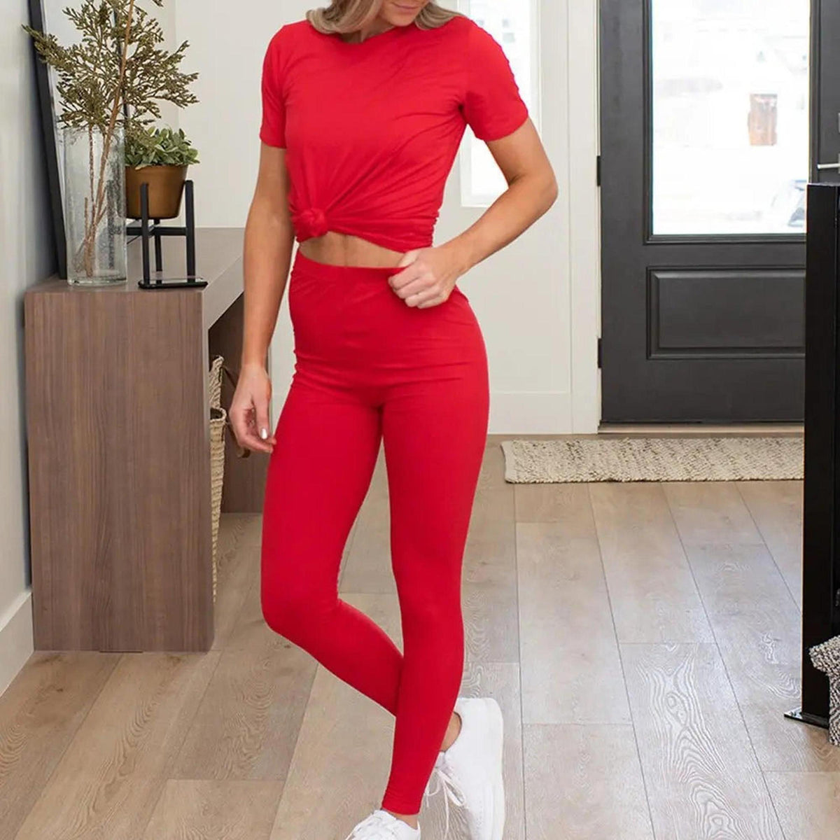 So Soft Brushed Set | Legging & Top - Truly Contagious