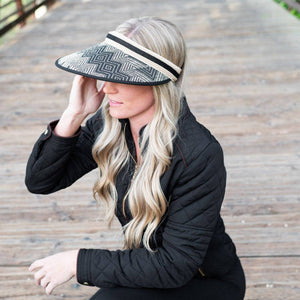 South Western Straw Visor - Truly Contagious