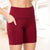 Squat Proof High - Waist Biker Leggings | Cell Phone Pocket (New Fashion) - Truly Contagious