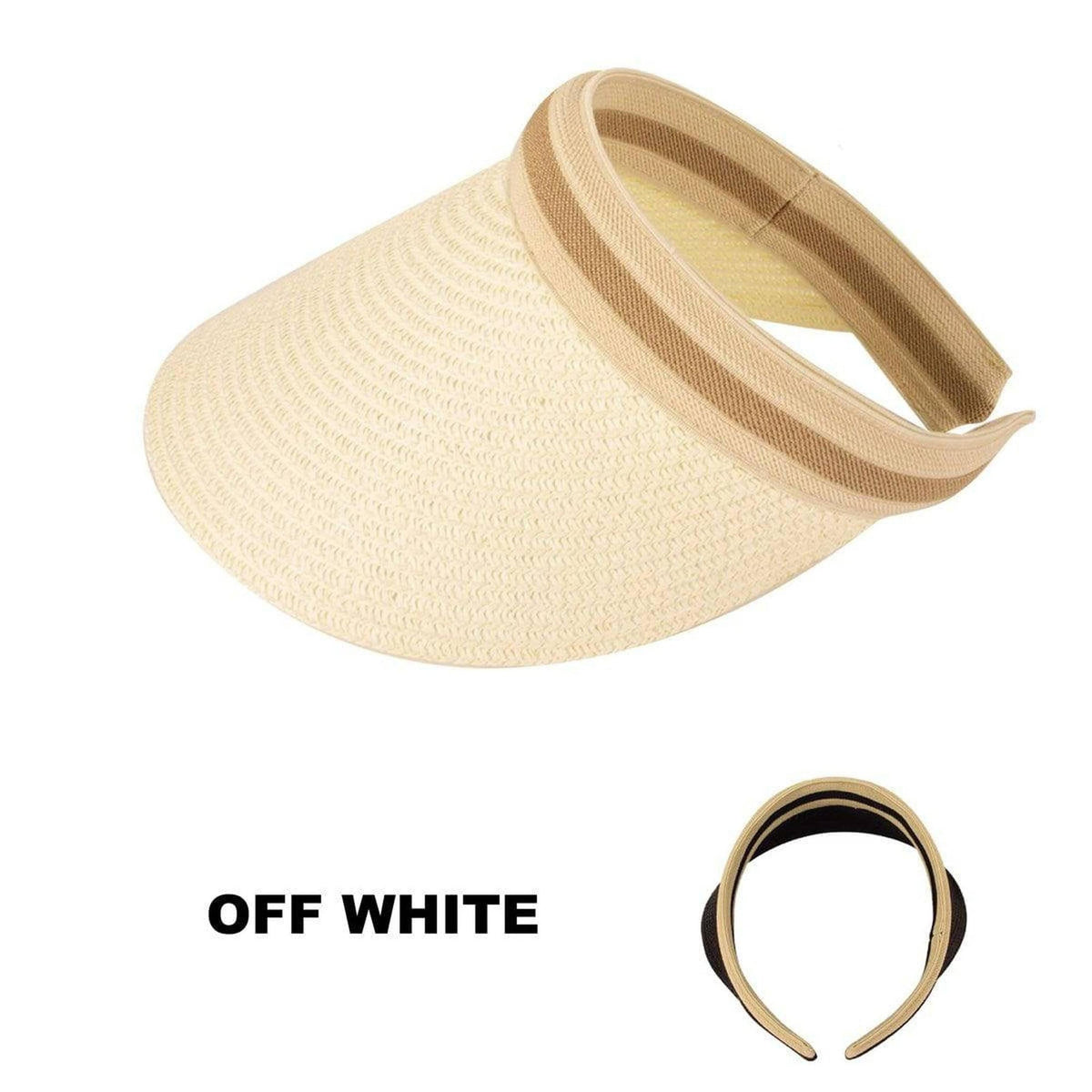 Straw Visor - Truly Contagious