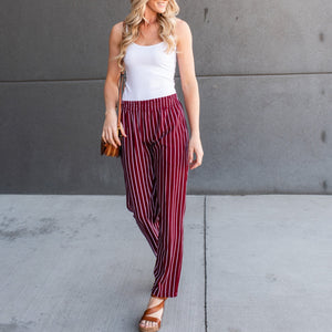 Striped Dress Pants - Truly Contagious
