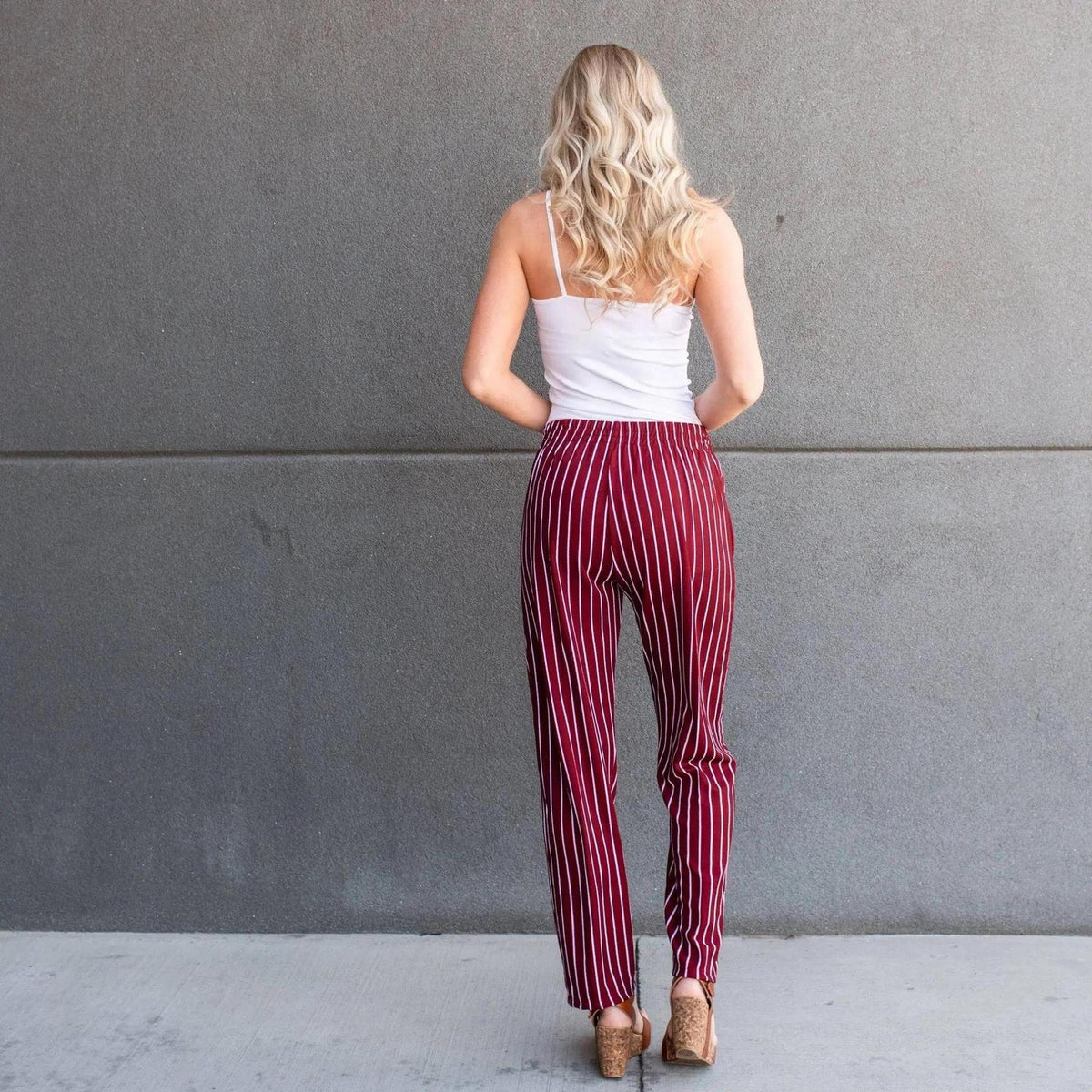 Striped Dress Pants - Truly Contagious
