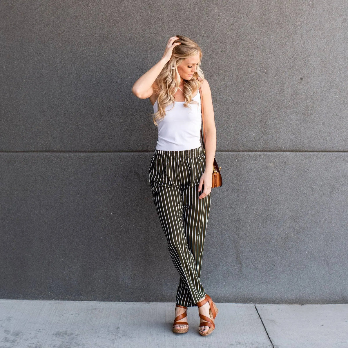 Striped Dress Pants - Truly Contagious