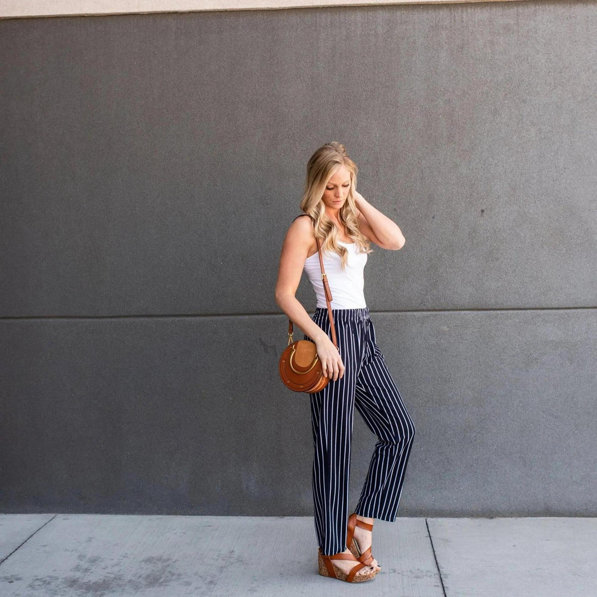 Striped Dress Pants - Truly Contagious