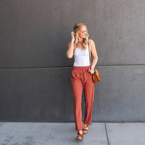 Striped Dress Pants - Truly Contagious