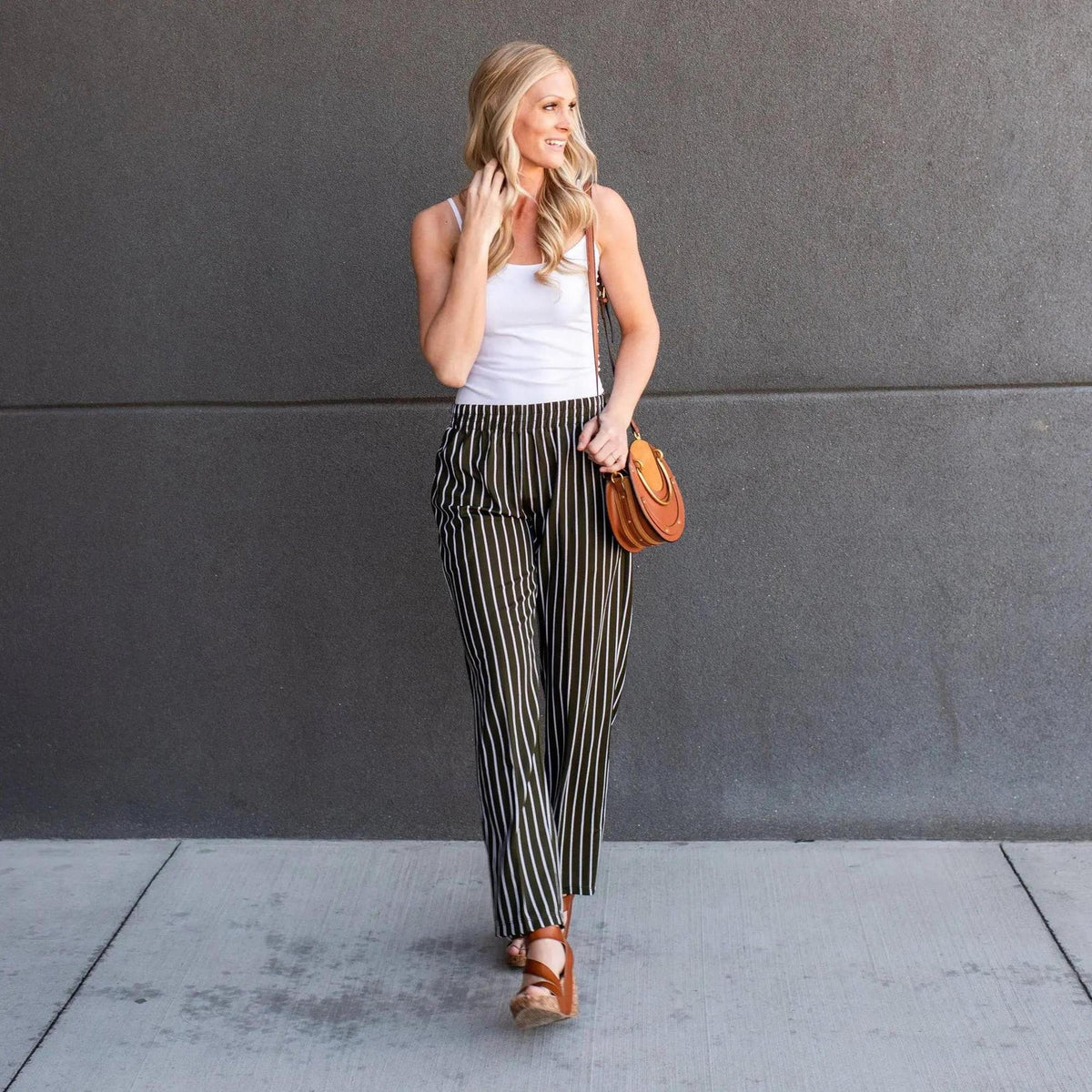 Striped Dress Pants - Truly Contagious