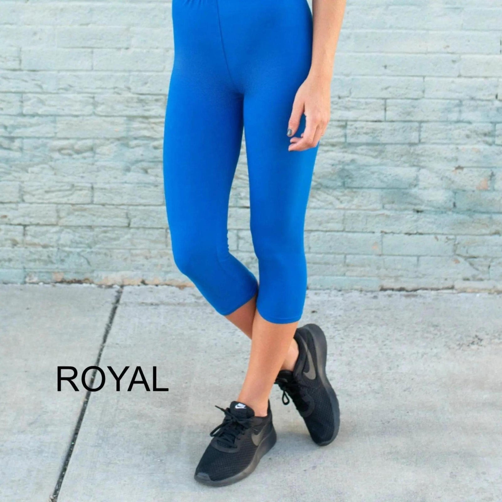 Super Soft 5" Waist Leggings | Tummy Control Capri (Truly Contagious - New Mix) - Truly Contagious