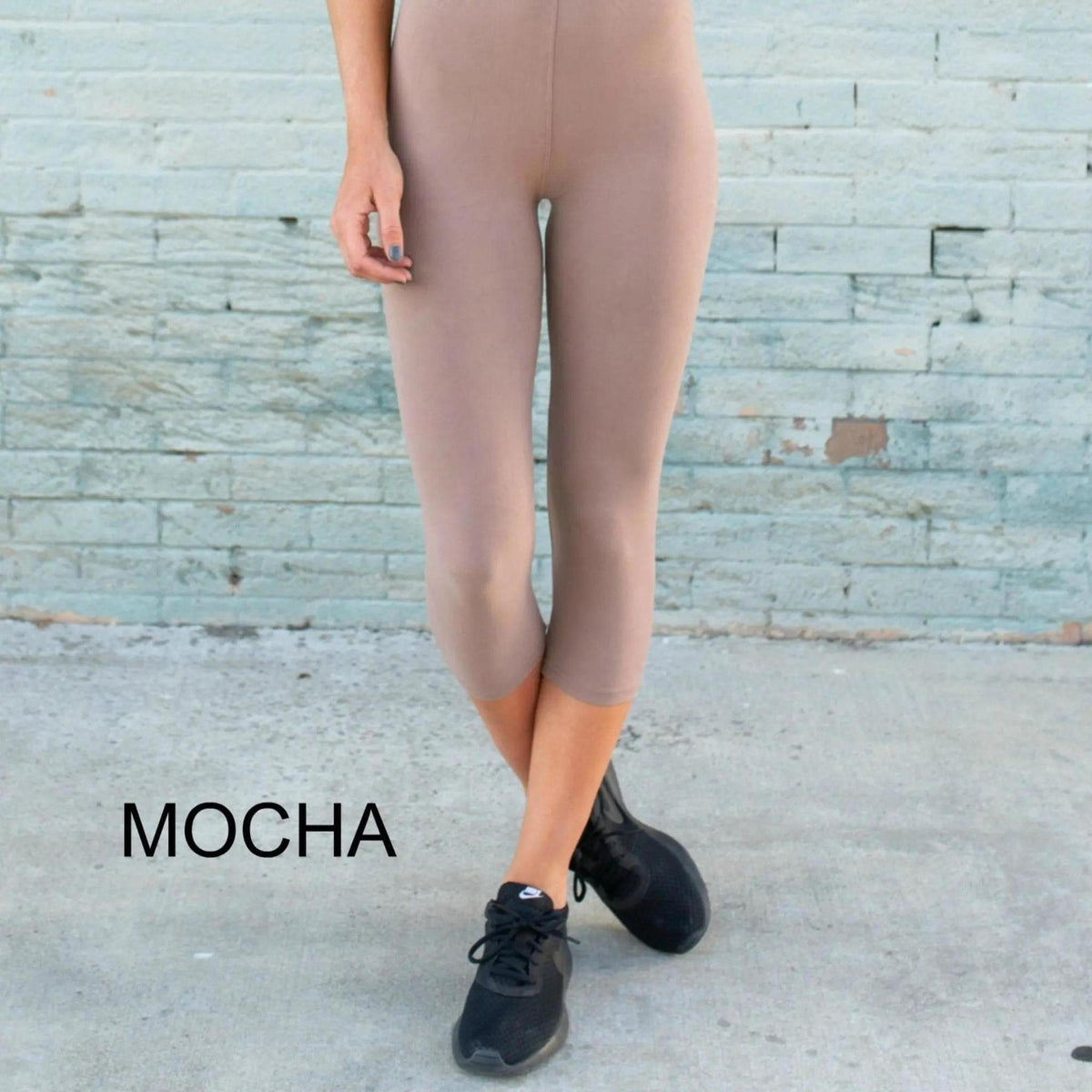 Super Soft 5" Waist Leggings | Tummy Control Capri (Truly Contagious - New Mix) - Truly Contagious