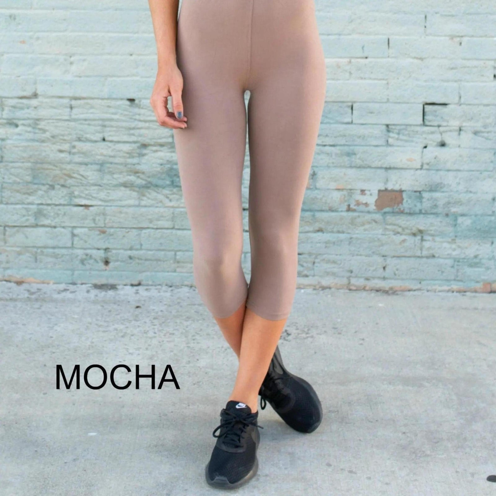 Super Soft 5" Waist Leggings | Tummy Control Capri (Truly Contagious - New Mix) - Truly Contagious