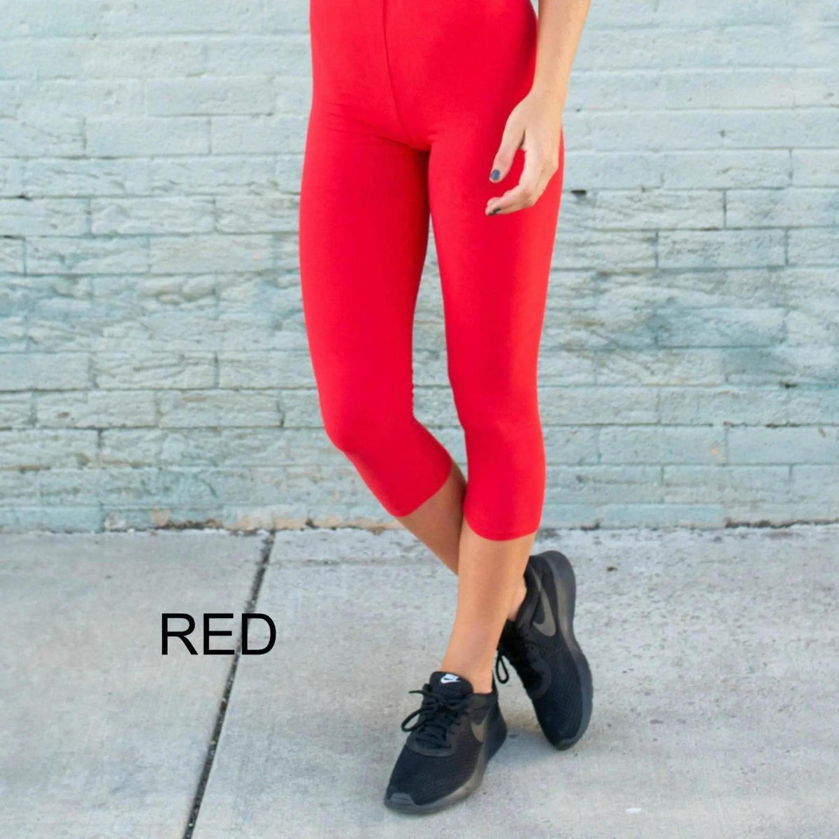 Super Soft 5" Waist Leggings | Tummy Control Capri (Truly Contagious - New Mix) - Truly Contagious