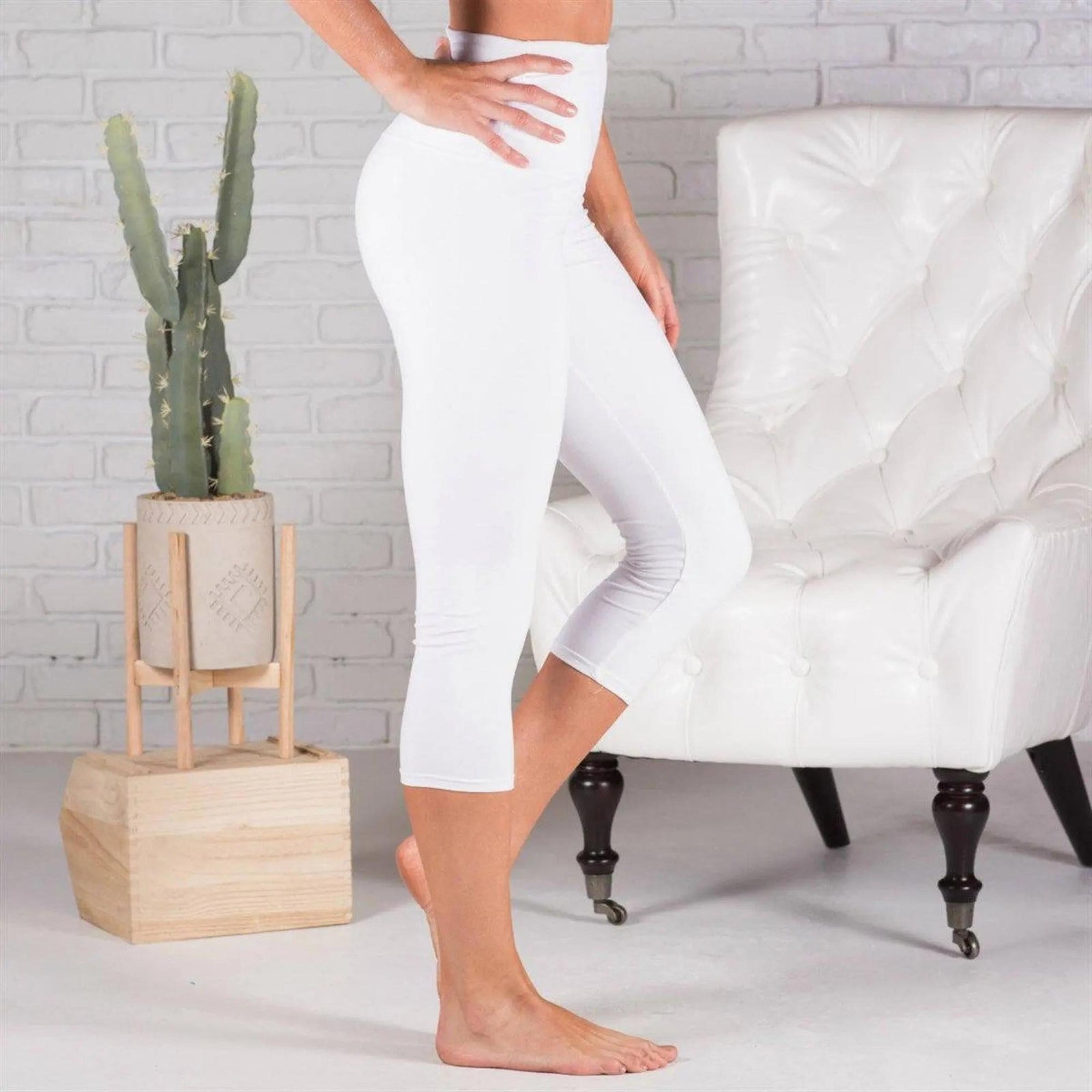 Super Soft 5" Waist Leggings | Tummy Control Capri (Truly Contagious - New Mix) - Truly Contagious