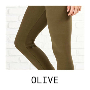 Super Soft Fleece Lined Leggings - 3" Waist | ( New Mix ) - Truly Contagious