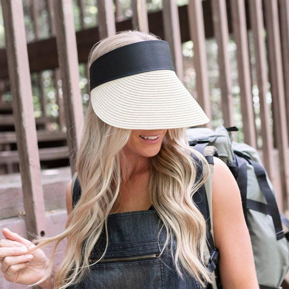 Truly Contagious Adventure Rollable Straw Visor - Truly Contagious