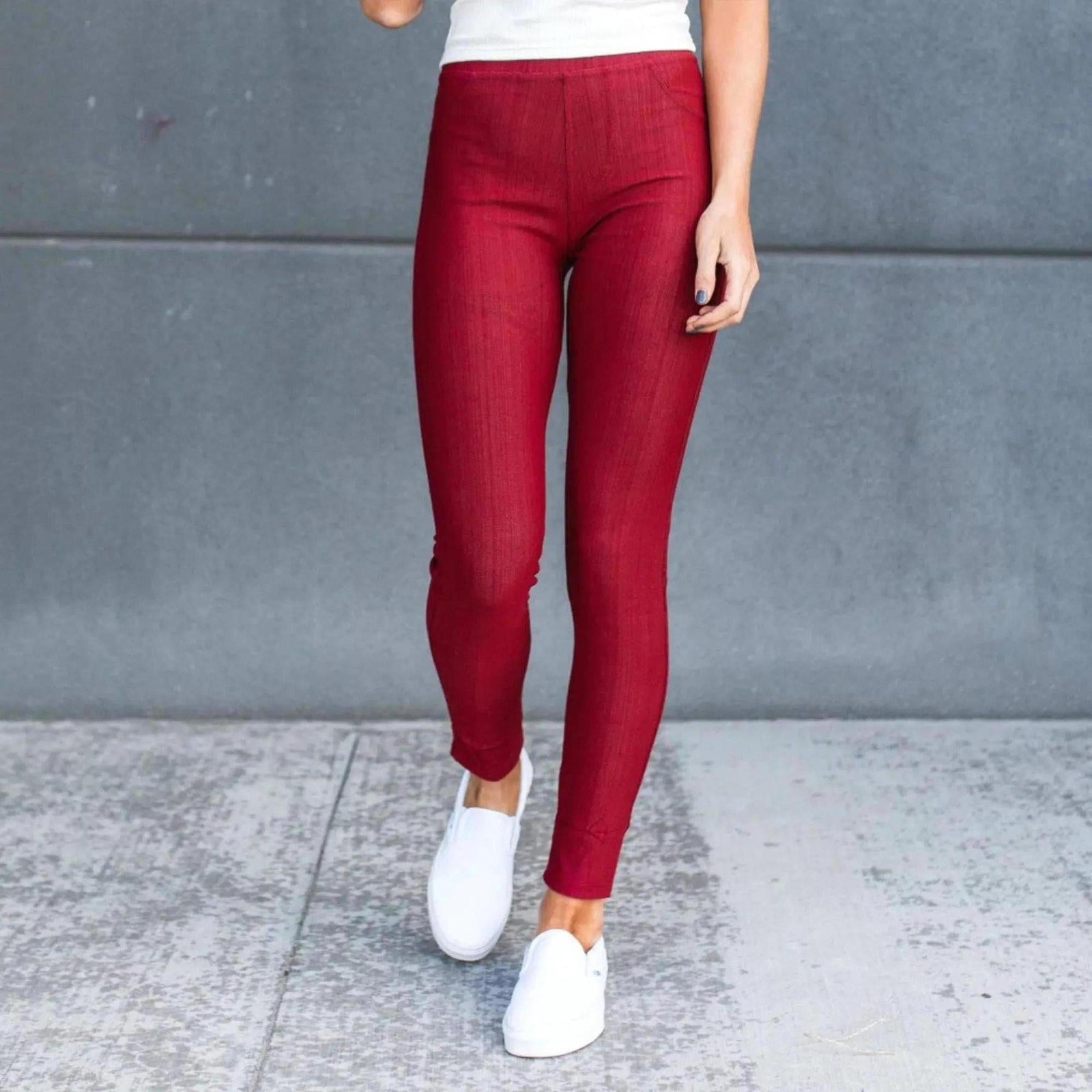 Truly Contagious Premium Stretch Soft High Waisted Jeggings for Women - Denim Leggings - Cotton Stretch Blend - Long (Truly Contagious - New Mix) - Truly Contagious