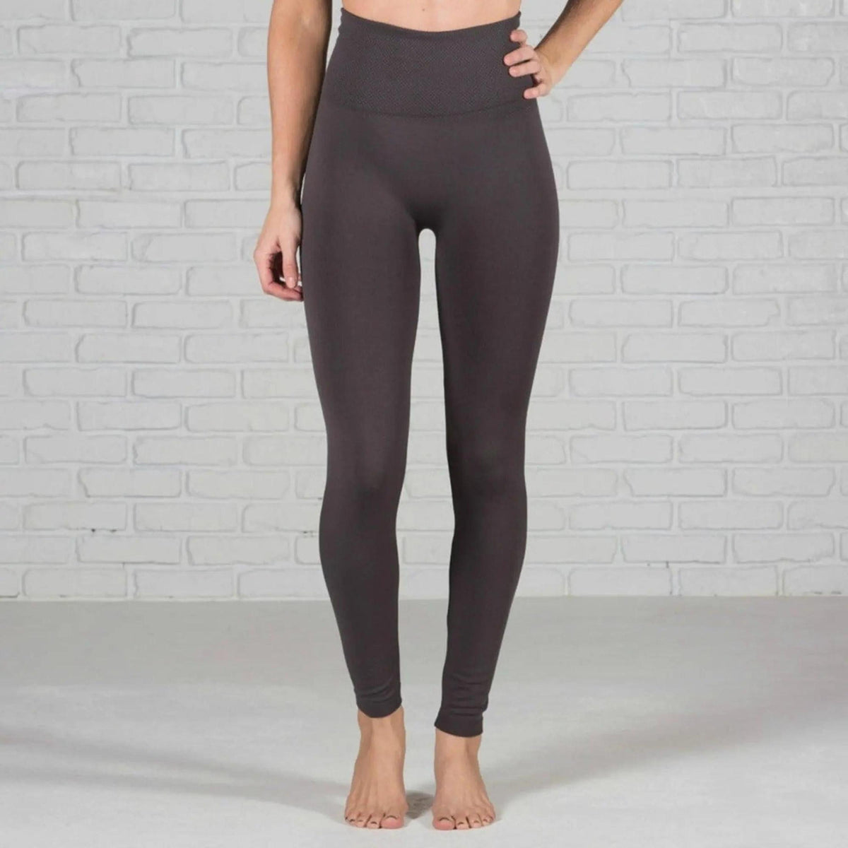 Tummy Control Fleece Lined Leggings Two Sizes Curvy Added - Truly Contagious