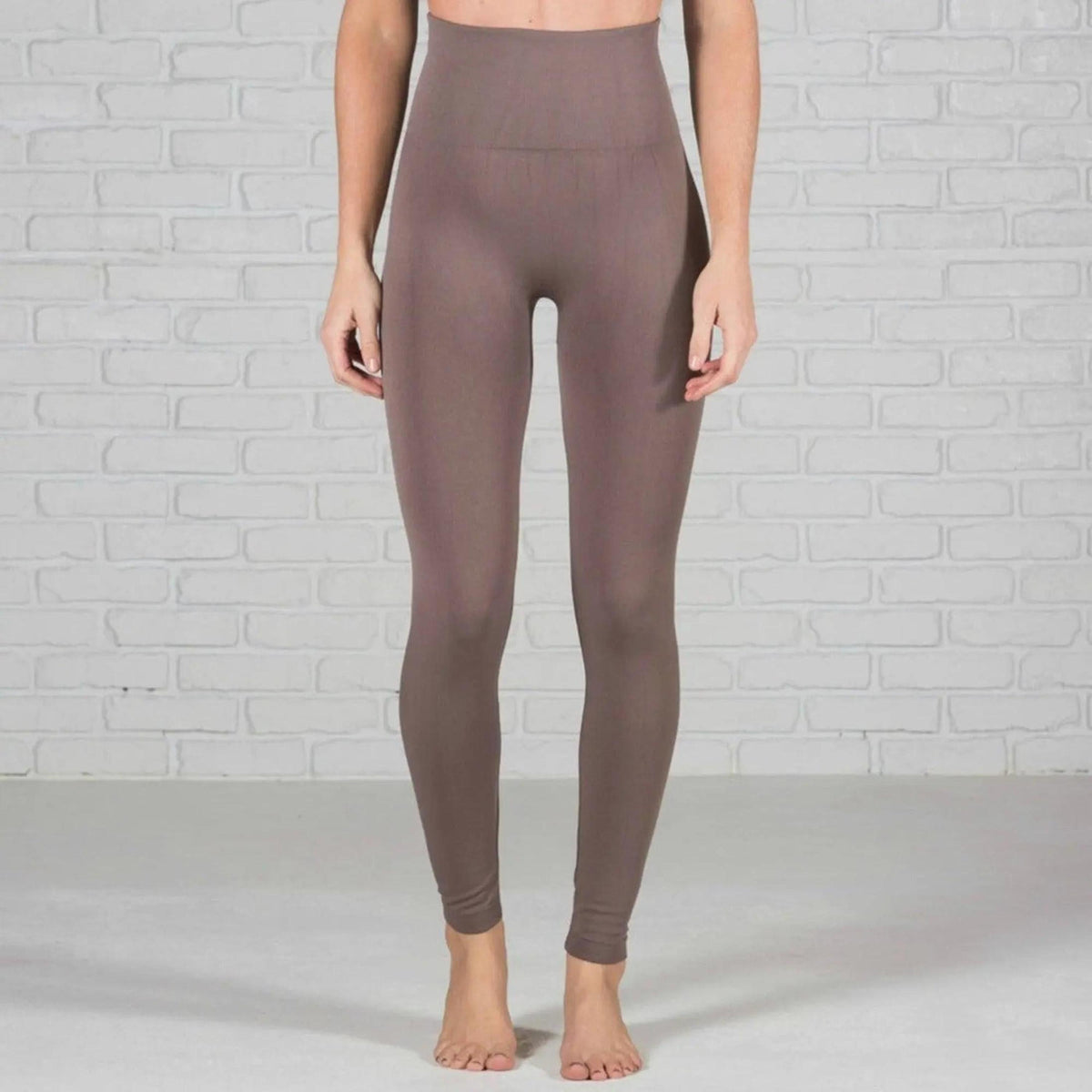 Tummy Control Fleece Lined Leggings Two Sizes Curvy Added - Truly Contagious