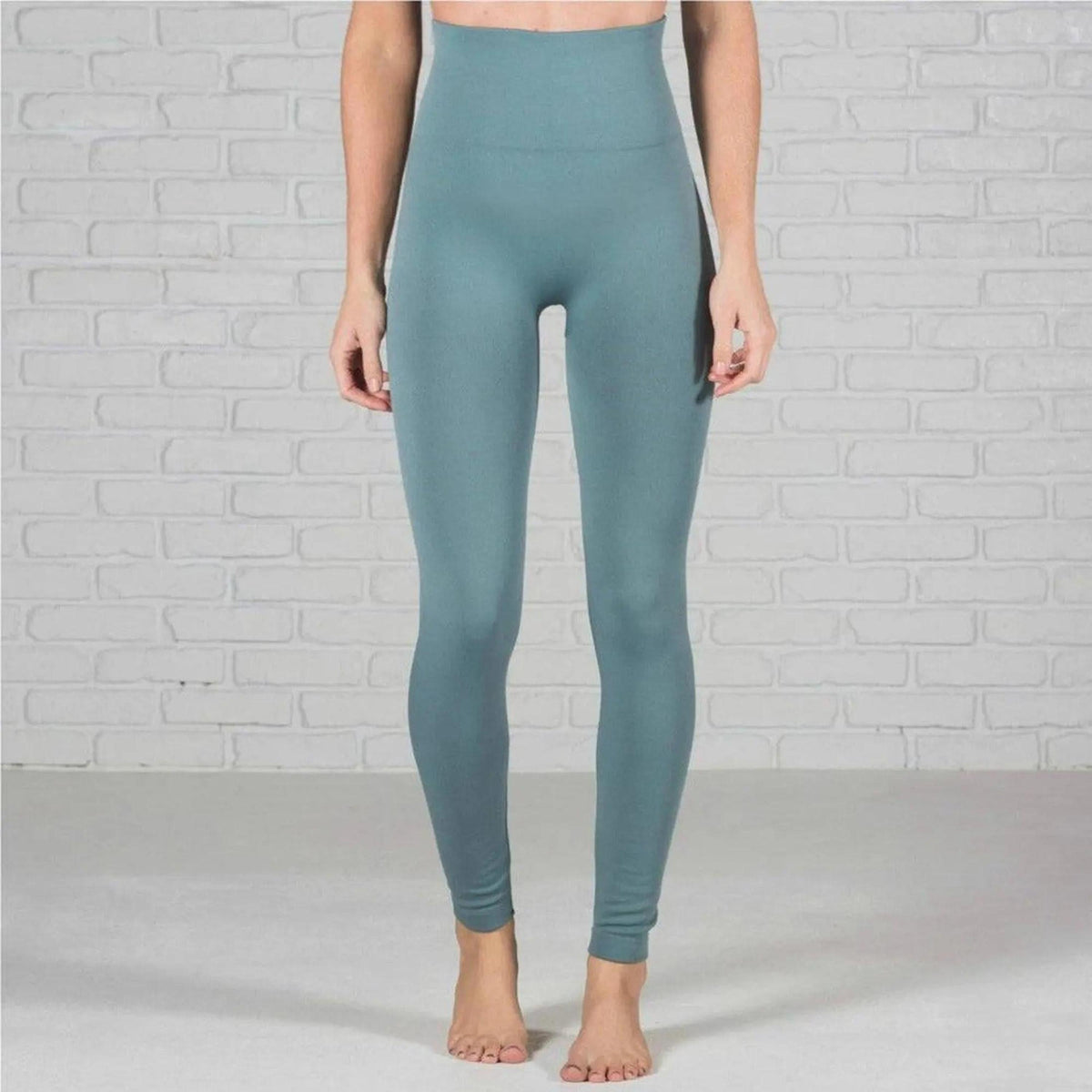 Tummy Control Fleece Lined Leggings Two Sizes Curvy Added - Truly Contagious