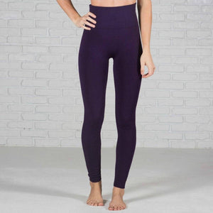Tummy Control Fleece Lined Leggings Two Sizes Curvy Added - Truly Contagious