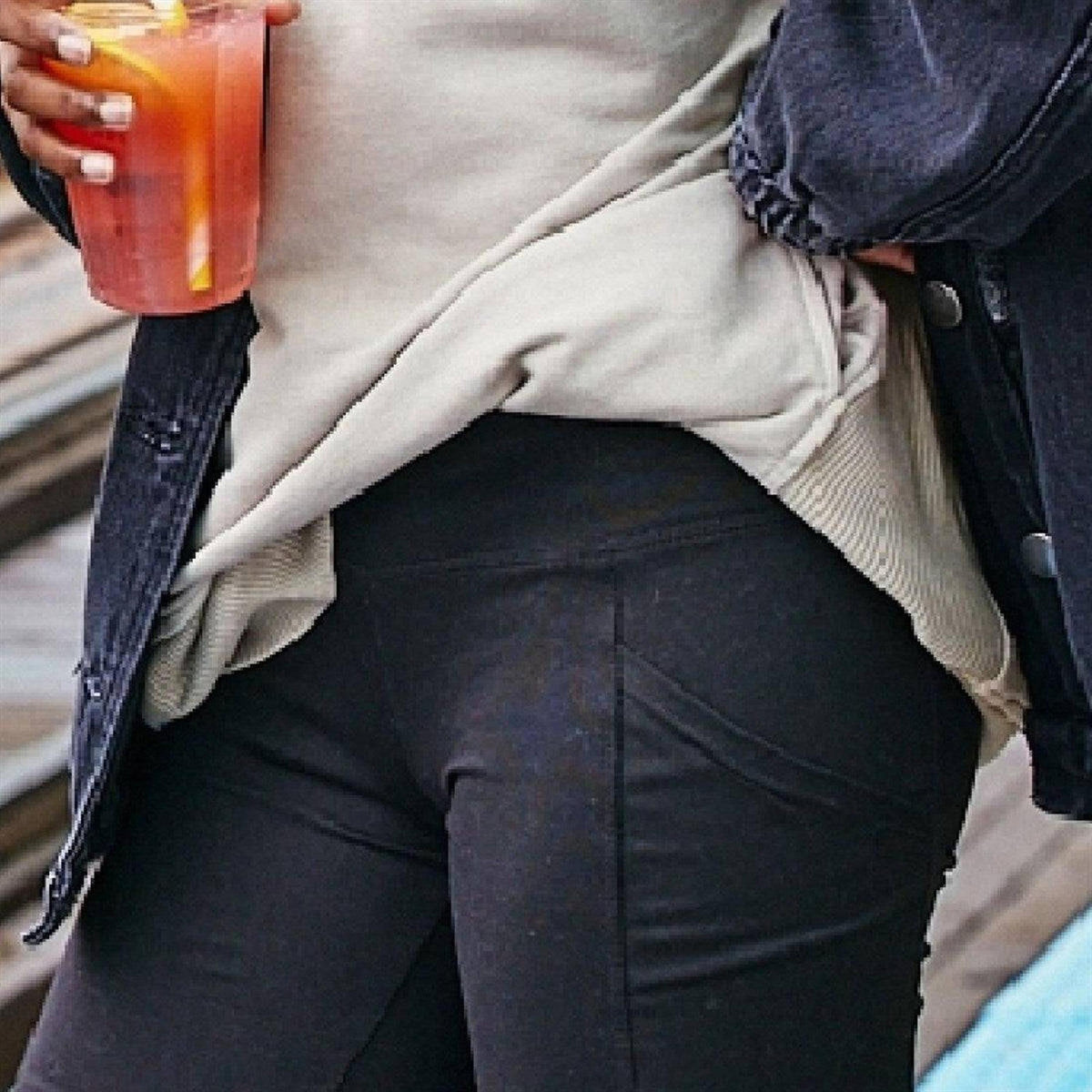 Tummy Control Leggings | Cell Phone Pocket (New Fashion) - Truly Contagious