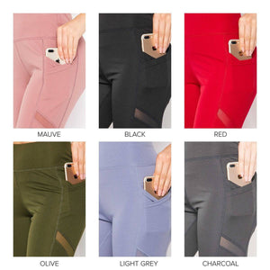 Tummy Control Leggings | Cell Phone Pocket (New Fashion) - Truly Contagious