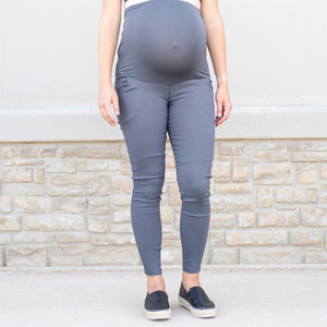 Twill Maternity Stretchy Jeggings - Truly Contagious