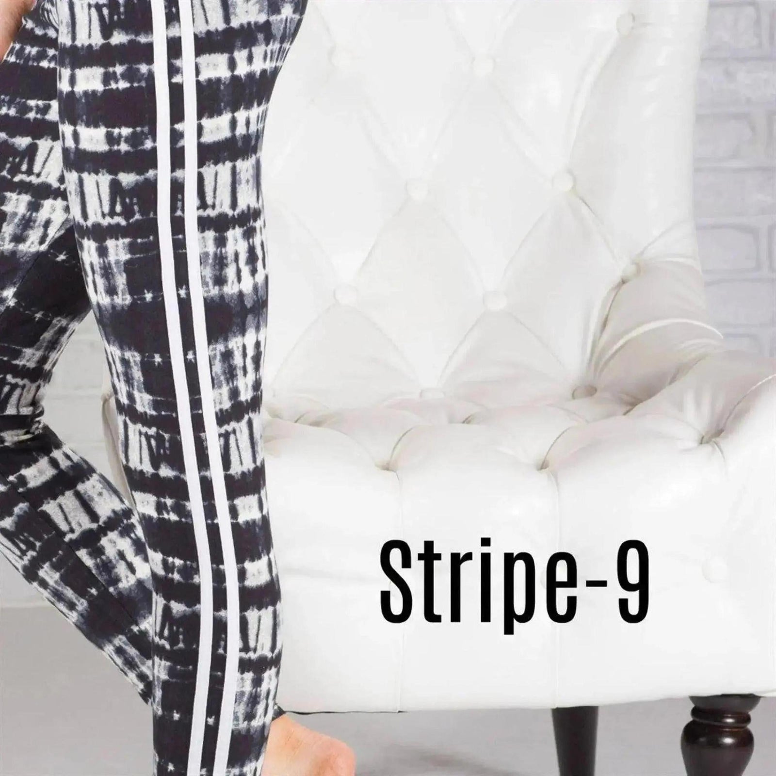 Ultra Soft Printed Leggings w/ Stripe (New Mix) - Truly Contagious
